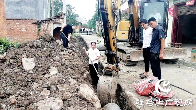 確山縣雙河鎮(zhèn):學(xué)黨史 辦實事 解決群眾排污難