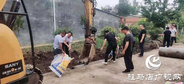 確山縣雙河鎮(zhèn):學(xué)黨史 辦實事 解決群眾排污難