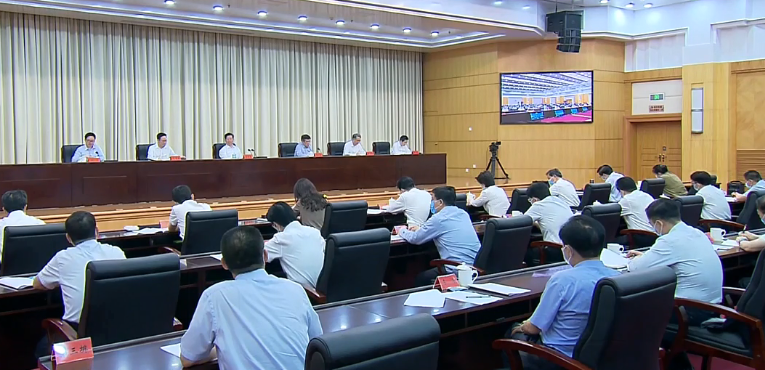 全省“萬人助萬企”活動電視電話會議舉行