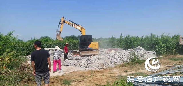 汝南縣古塔街道持續(xù)開展農村亂占耕地建房整治行動