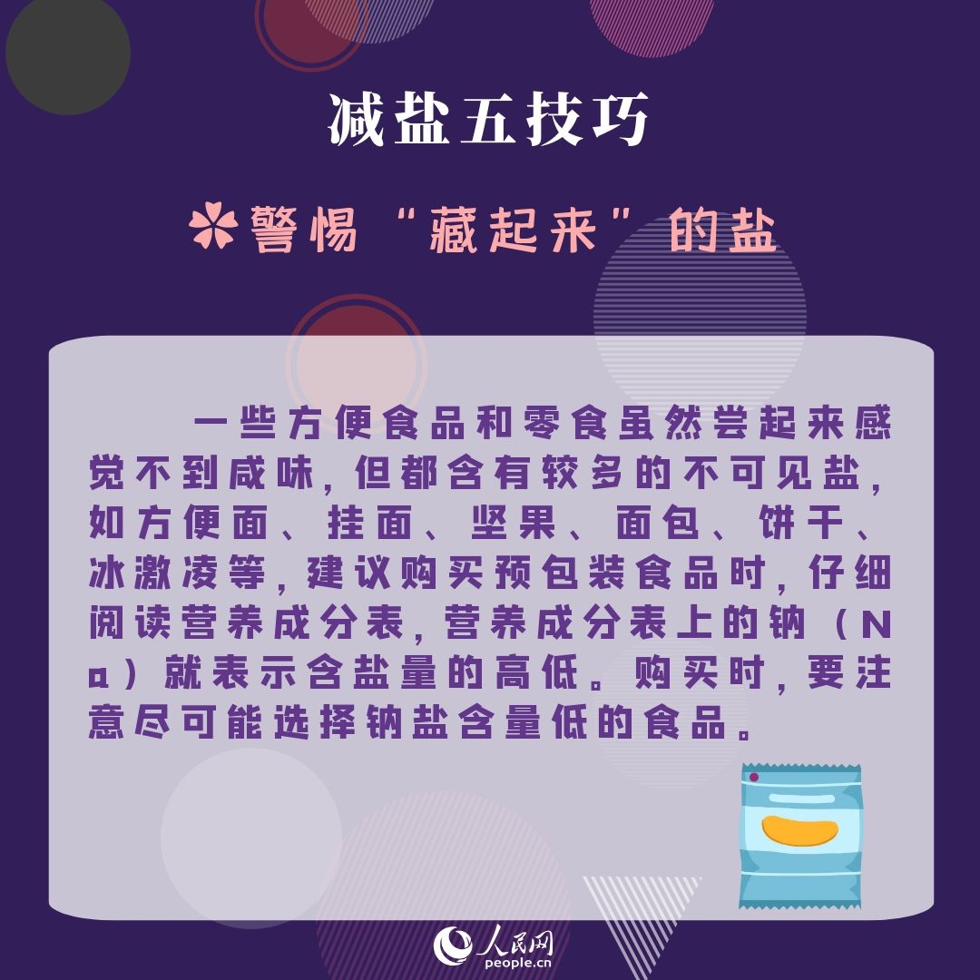 哪些習(xí)慣在悄悄升高你的“鹽”值 健康“減鹽”這五點(diǎn)很重要