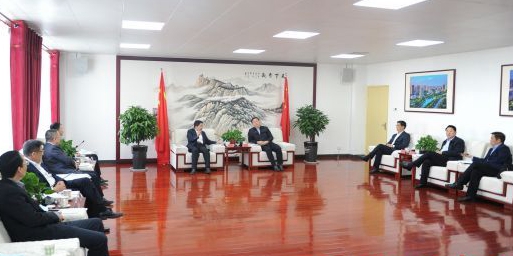 李躍勇會(huì)見華能河南分公司執(zhí)行董事鄭懷國一行