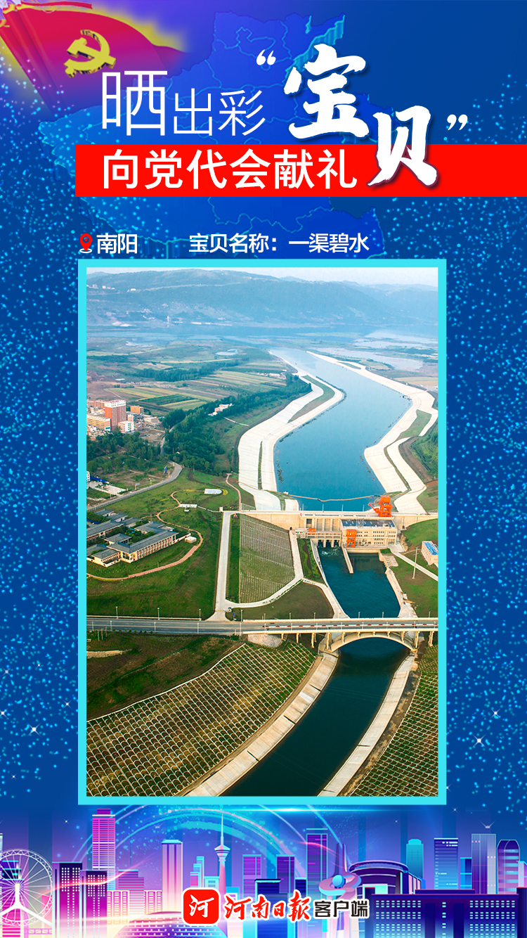 海報(bào)｜曬出彩“寶貝” 向黨代會(huì)獻(xiàn)禮 南陽(yáng)“寶貝”水和花