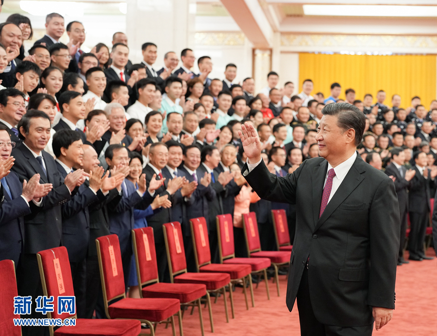 習(xí)近平親切會(huì)見中國共產(chǎn)黨成立100周年慶?；顒?dòng)籌辦工作各方面代表