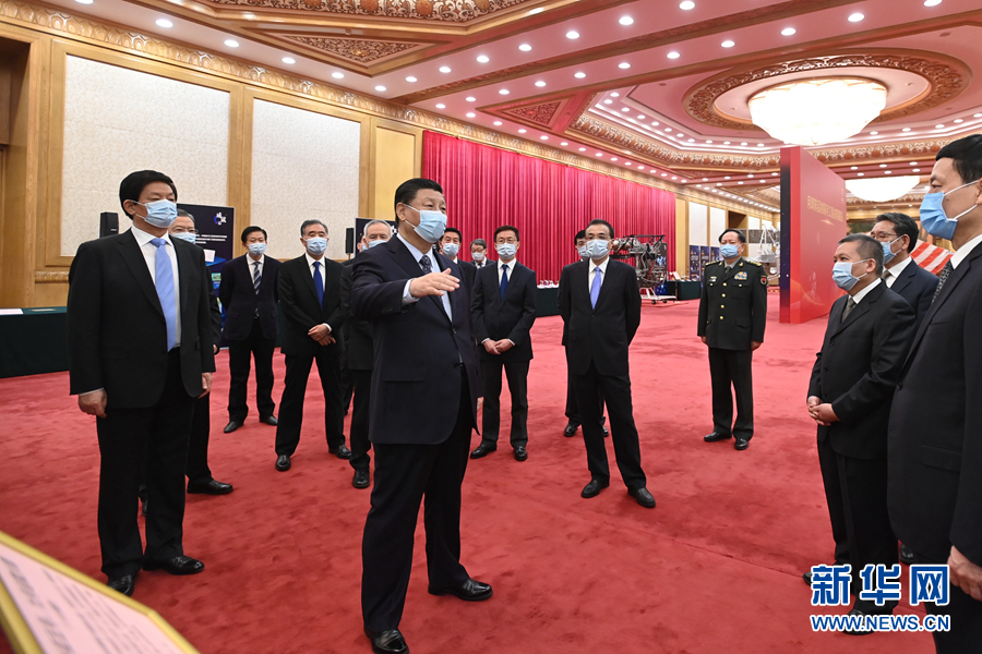 習近平：勇攀科技高峰 服務國家發(fā)展大局 為人類和平利用太空作出新的更大貢獻