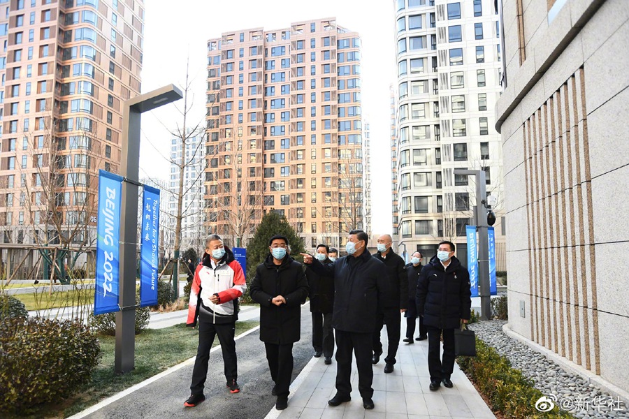 習近平在北京考察冬奧會、冬殘奧會籌辦備賽工作