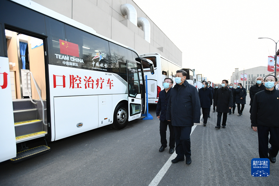 習(xí)近平在北京考察2022年冬奧會、冬殘奧會籌辦備賽工作時強(qiáng)調(diào) 堅(jiān)定信心再接再厲抓好各項(xiàng)籌備工作 確保北京冬奧會冬殘奧會圓滿成功 韓正陪同考察