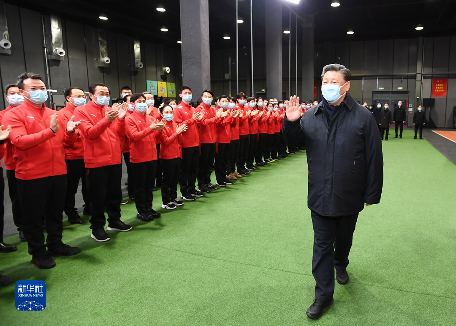 習(xí)近平在北京考察2022年冬奧會、冬殘奧會籌辦備賽工作時強(qiáng)調(diào) 堅(jiān)定信心再接再厲抓好各項(xiàng)籌備工作 確保北京冬奧會冬殘奧會圓滿成功 韓正陪同考察