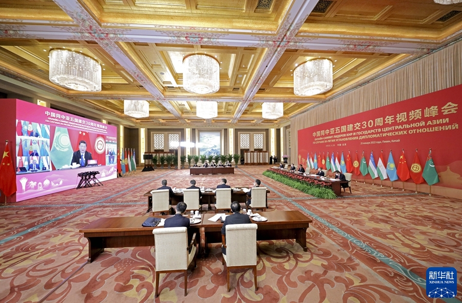 習(xí)近平主持中國(guó)同中亞五國(guó)建交30周年視頻峰會(huì) 強(qiáng)調(diào)攜手構(gòu)建更加緊密的中國(guó)-中亞命運(yùn)共同體