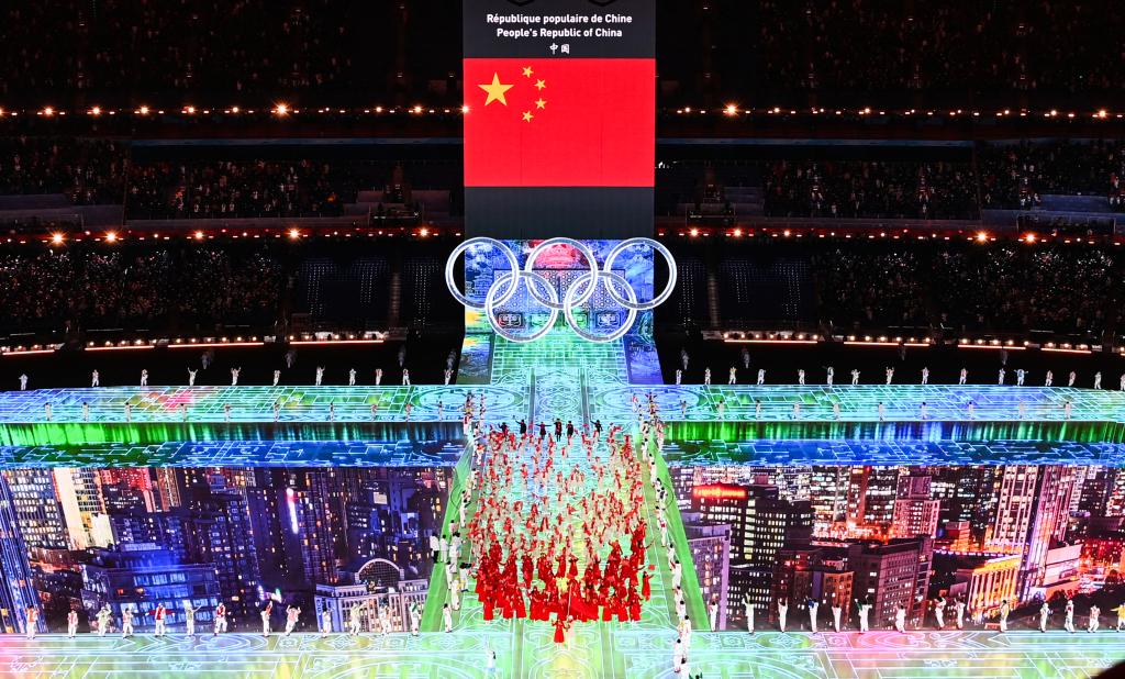 特寫(xiě)：這一刻，在奧林匹克史上留下濃墨重彩的華章