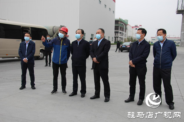 市委常委曹新博一行調(diào)研開發(fā)區(qū)項目建設(shè)