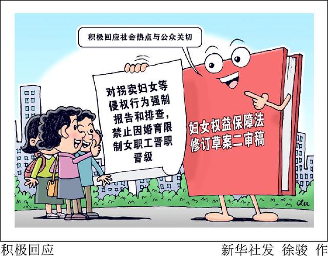 婦女權(quán)益保障法修訂草案二審稿：對(duì)拐賣婦女等侵權(quán)行為強(qiáng)制報(bào)告和排查，禁止因婚育限制女職工晉職晉級(jí)