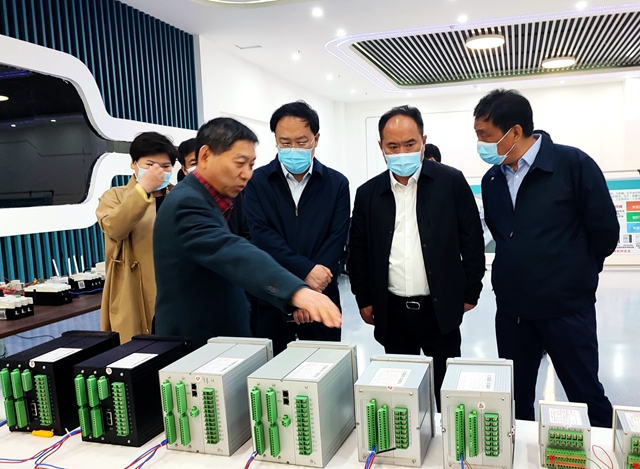 駐馬店市政府副市長(zhǎng)孫繼偉深入開發(fā)區(qū)調(diào)研項(xiàng)目建設(shè)