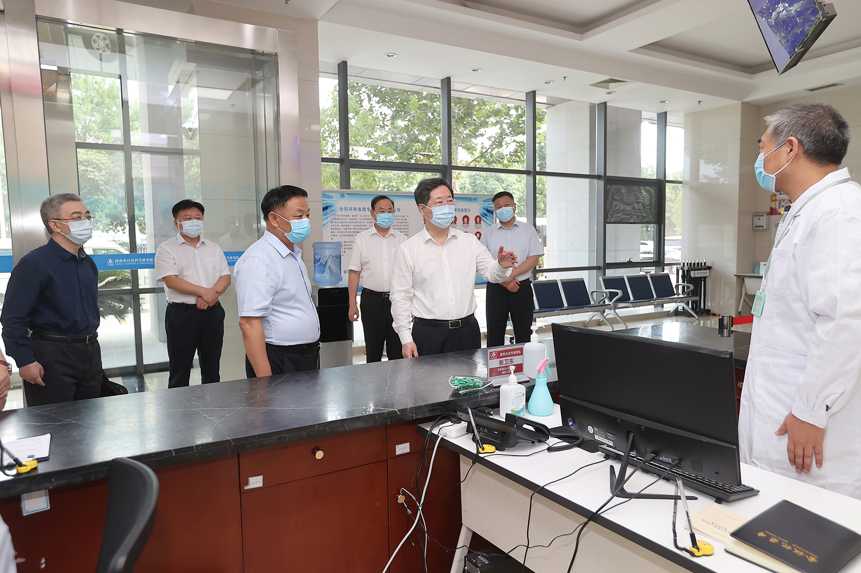 樓陽生到省檢測中心、豫檢集團調研時強調 堅定推進重塑性改革 打造檢驗檢測旗艦勁旅