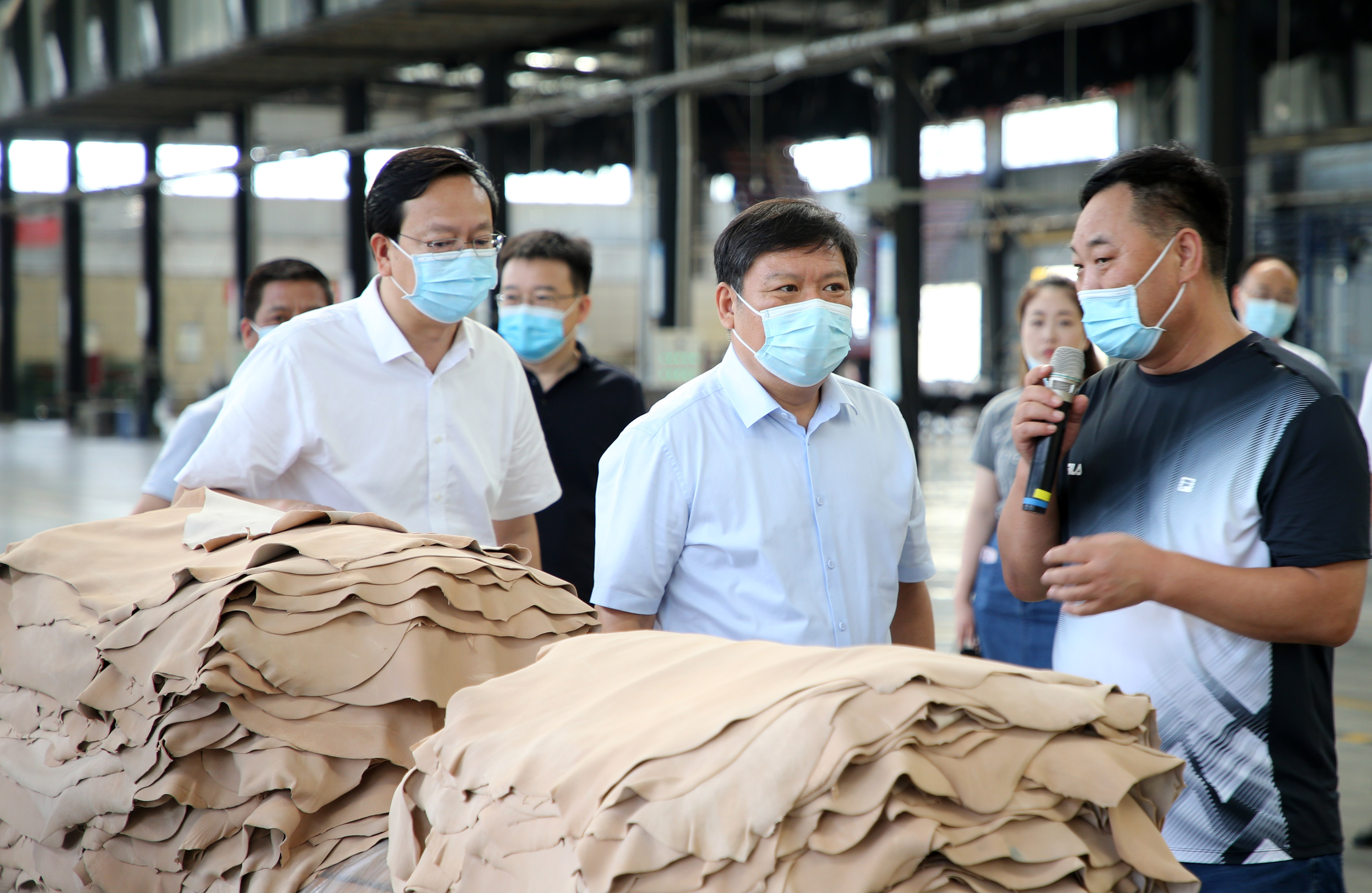 鮑常勇到平輿縣新蔡縣調研