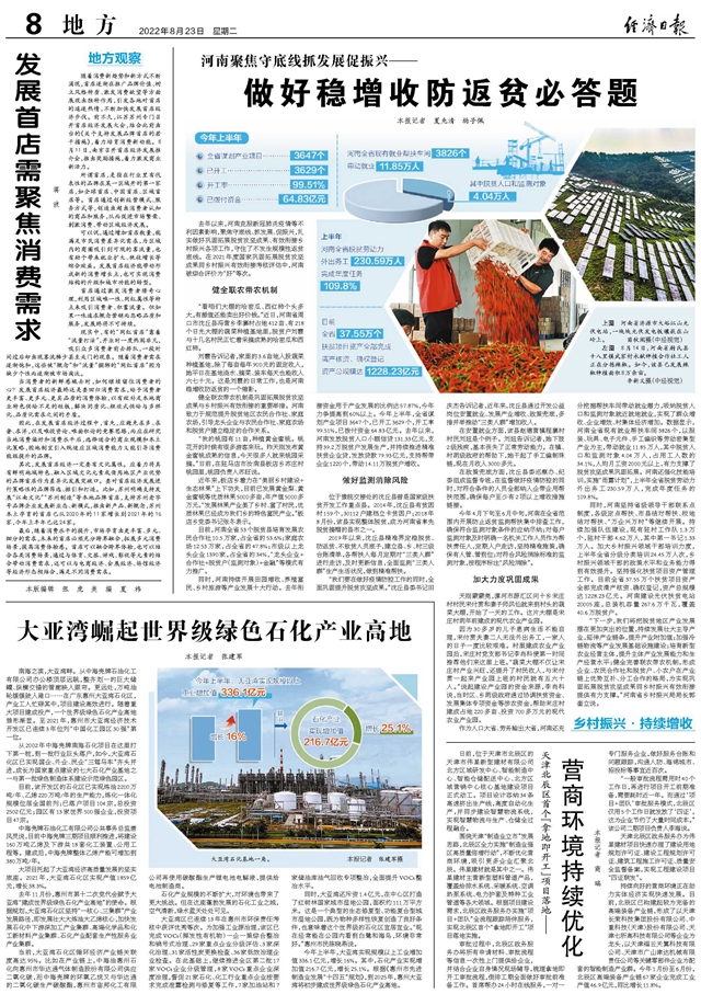 河南聚焦守底線抓發(fā)展促振興—— 做好穩(wěn)增收防返貧必答題