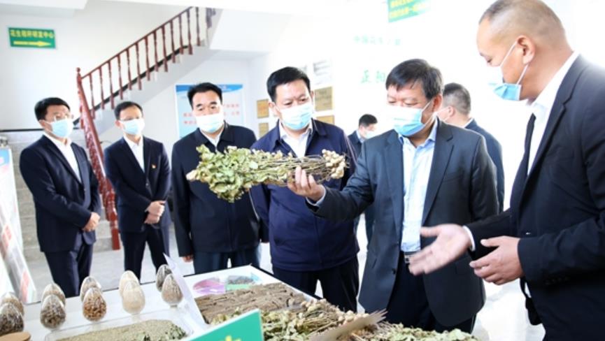 鮑常勇深入正陽縣調研