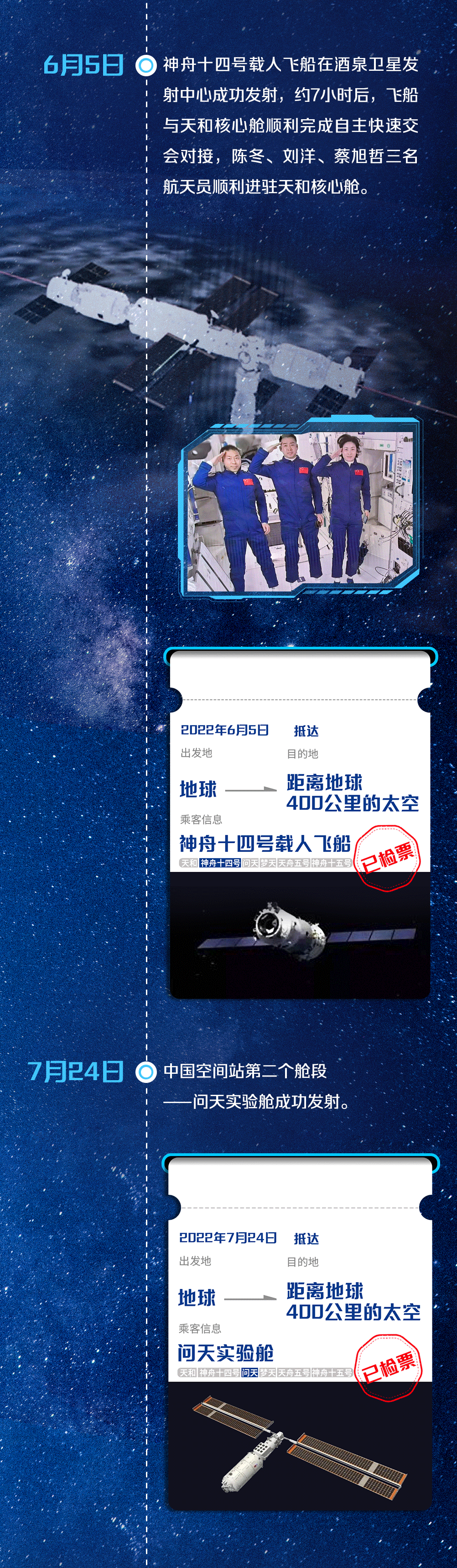 航天新征程 | 太空里的浪漫相約|中國夢，十四億人的幸福夢