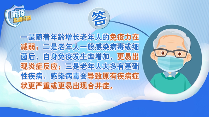 老年人感染新冠病毒為何更易出現(xiàn)重癥？80歲以上老年人接種疫苗必要性大嗎？