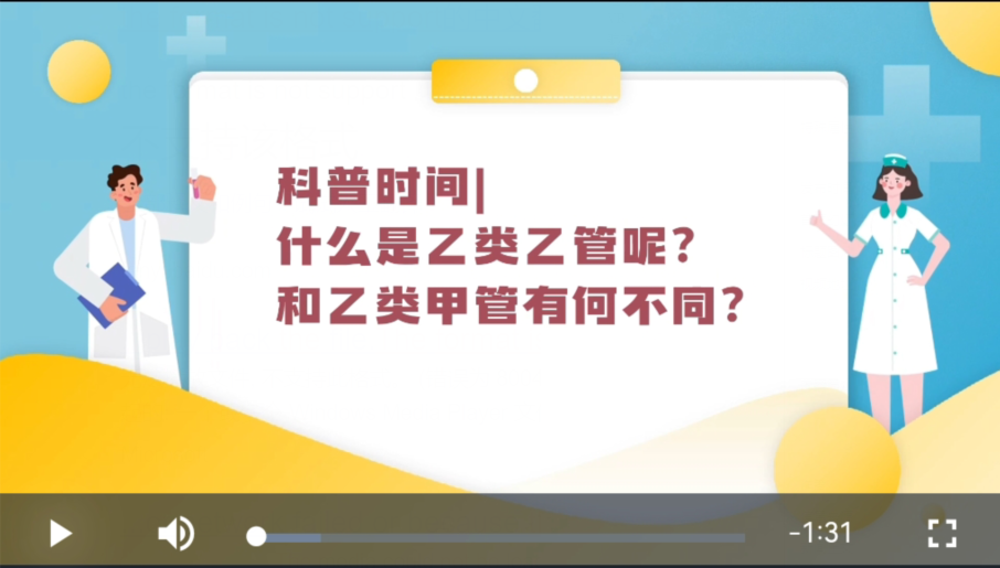 科普時(shí)間丨什么是乙類乙管呢？和乙類甲管有什么不同？