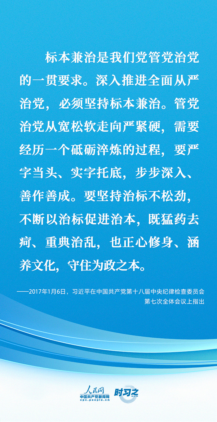 時(shí)習(xí)之 堅(jiān)定不移全面從嚴(yán)治黨 習(xí)近平的這些話語(yǔ)重心長(zhǎng)