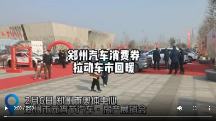 鄭州消費(fèi)券拉動(dòng)車市回暖