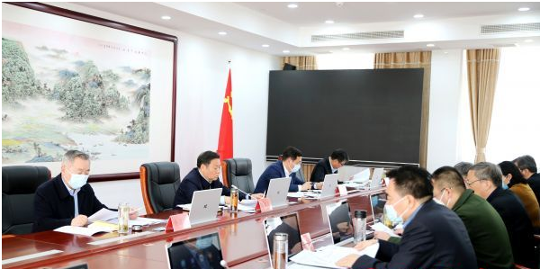 市委常委會(huì)召開會(huì)議