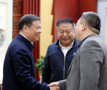 鮑常勇會見中國通用技術(shù)集團(tuán)外部董事召集人徐平