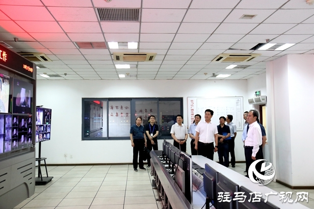 省廣播電視局調(diào)研組到駐馬店考察指導廣電工作 曹新博參加