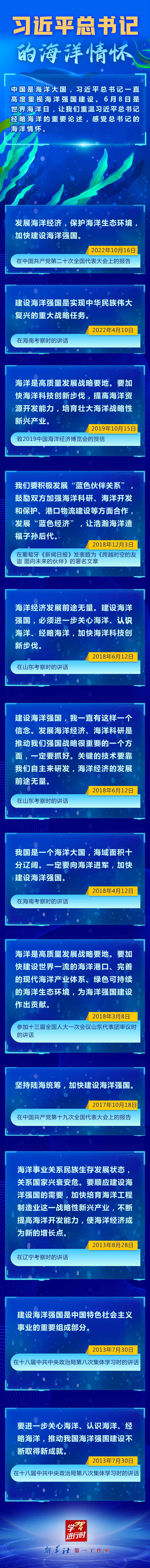學(xué)習(xí)進行時丨習(xí)近平總書記的海洋情懷