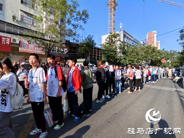 加油！駐馬店市192904學(xué)子迎來第一次&ldquo;大考&rdquo;