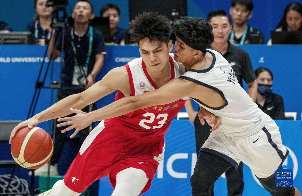 成都大運會丨籃球——男子預(yù)賽A組：中國隊不敵中國臺北隊???????