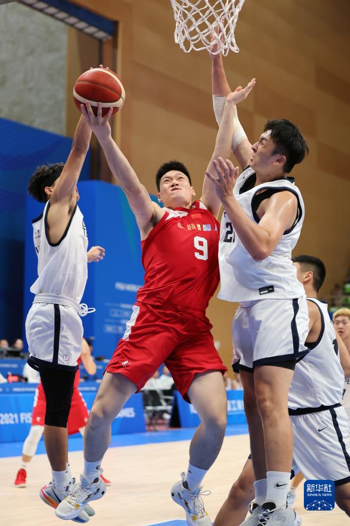 成都大運會丨籃球——男子預(yù)賽A組：中國隊不敵中國臺北隊???????