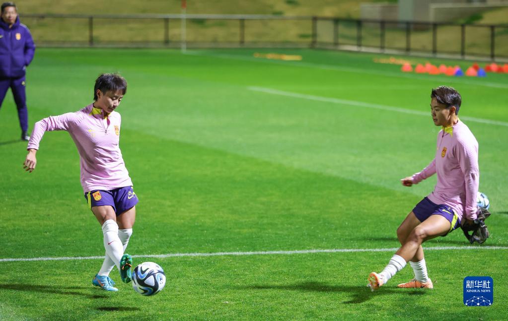 女足世界杯丨中國隊(duì)進(jìn)行賽前訓(xùn)練
