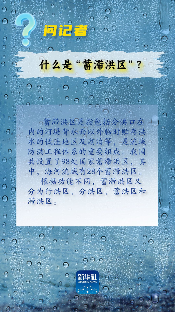 問記者丨流域性洪水、蓄滯洪區(qū)、保證水位……這些詞是什么意思？