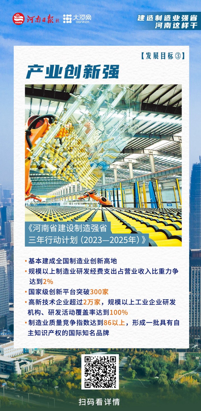 海報(bào)丨建設(shè)制造業(yè)強(qiáng)省，河南這樣干！