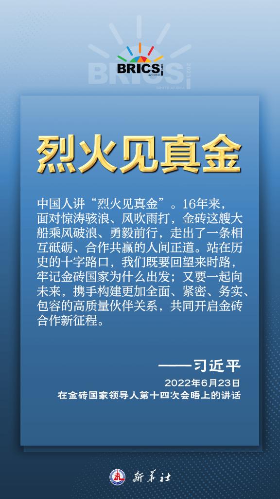 推動(dòng)金磚合作，習(xí)近平主席金句盡顯中國(guó)智慧