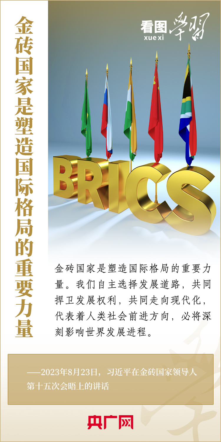 看圖學(xué)習(xí)丨以金磚責(zé)任應(yīng)對(duì)共同挑戰(zhàn) 以金磚擔(dān)當(dāng)開創(chuàng)美好未來