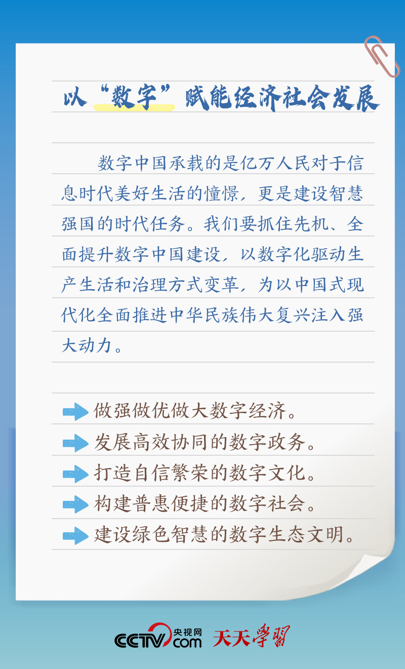 習(xí)近平賀信中提到的“數(shù)字中國”，你了解多少？