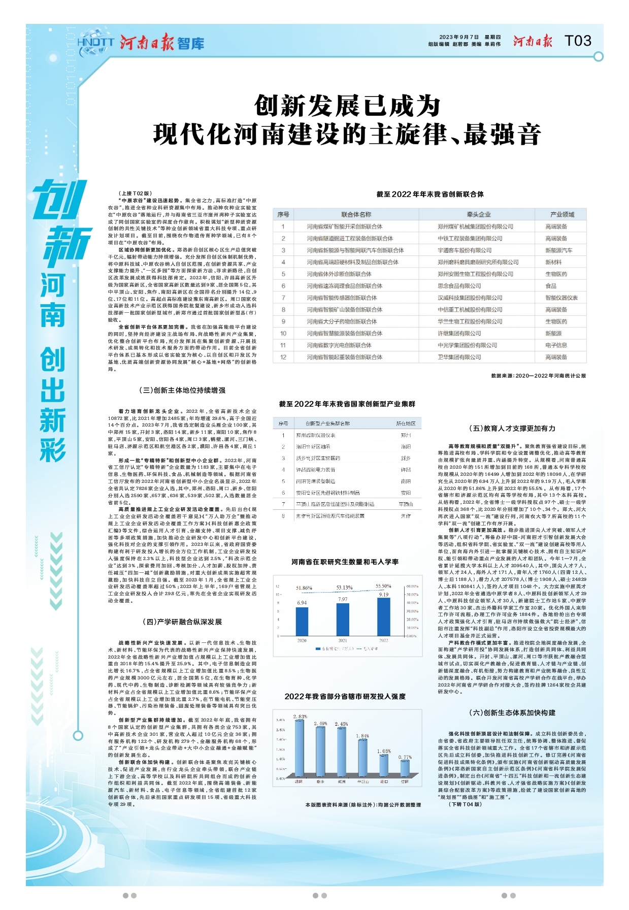 “創(chuàng)新驅(qū)動、科教興省、人才強(qiáng)省”戰(zhàn)略實施報告