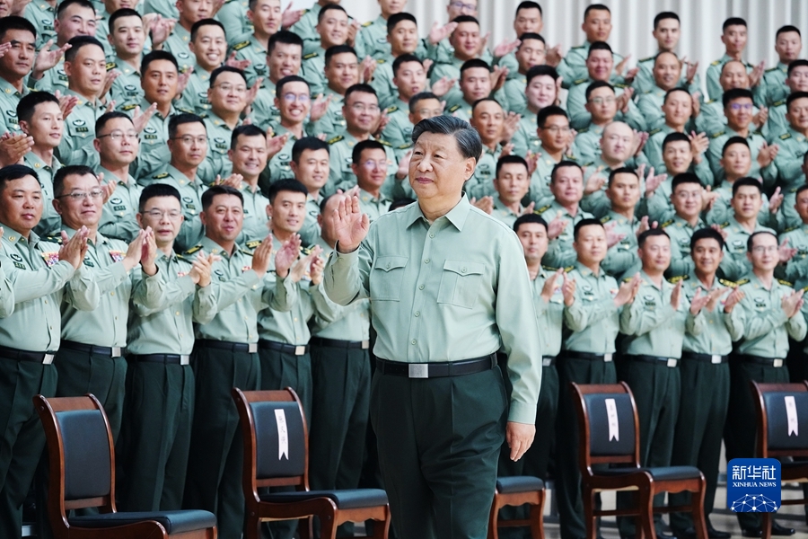 習(xí)近平視察78集團軍