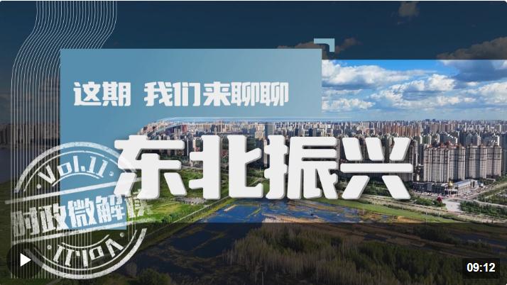 時政微解讀丨這期，我們來聊聊東北振興