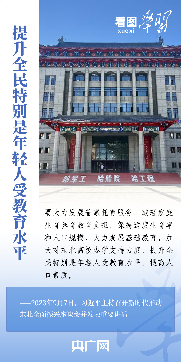 看圖學(xué)習(xí)丨以人口高質(zhì)量發(fā)展支撐東北全面振興