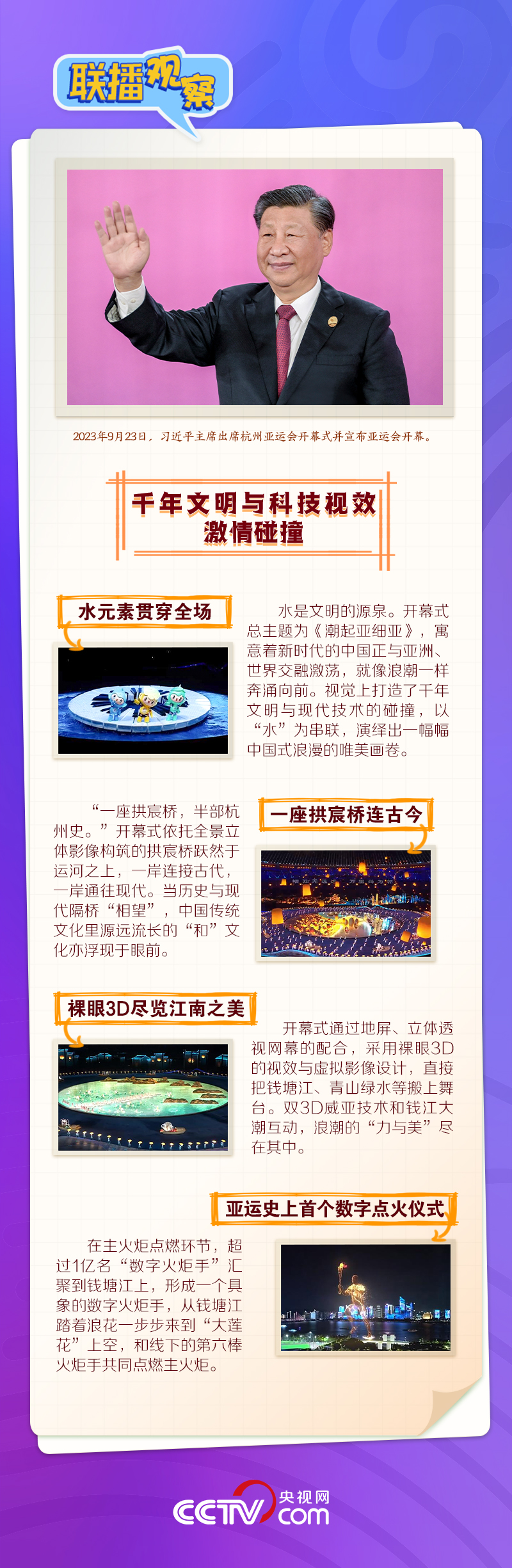 潮涌東方｜亞運圣火下，這些細(xì)節(jié)盡展中國之美