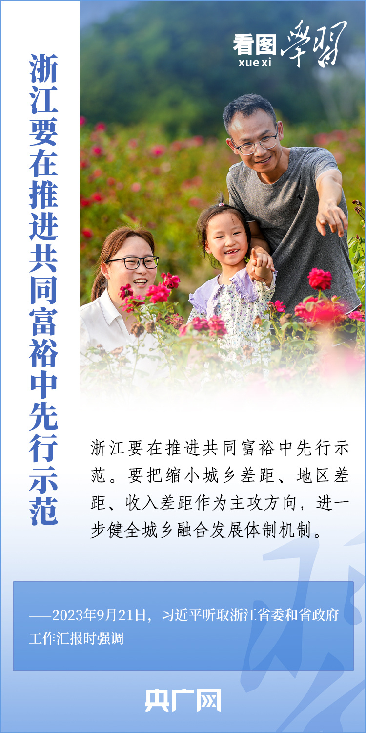 看圖學習丨奮力譜寫中國式現(xiàn)代化浙江新篇章