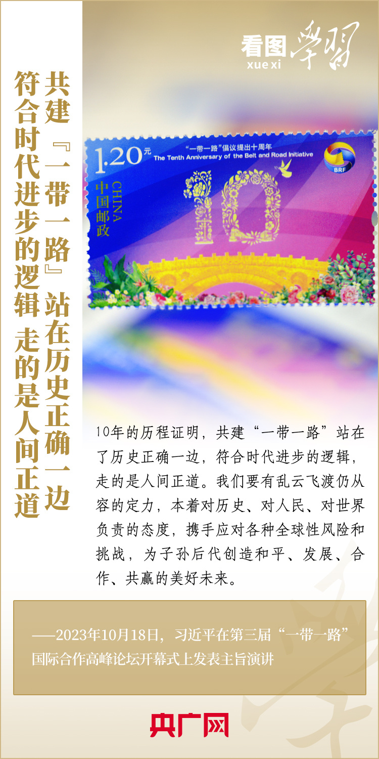 看圖學習·大道共通丨共建“一帶一路”匯集著人類共同發(fā)展的最大公約數(shù)
