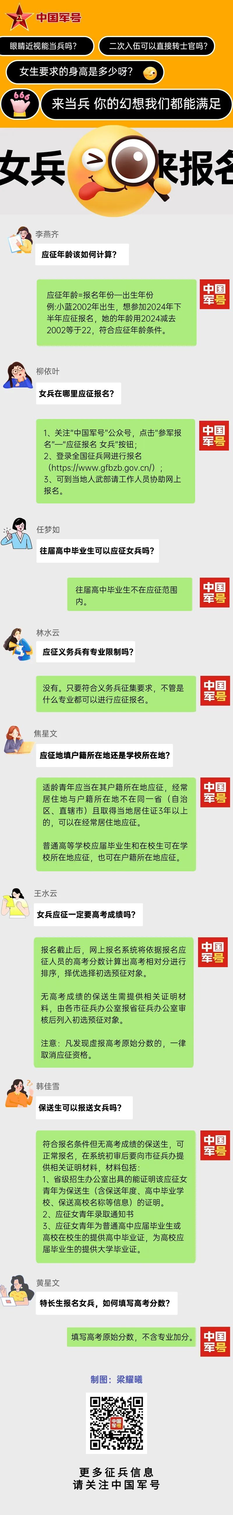 2024女兵報(bào)名時(shí)間確定！