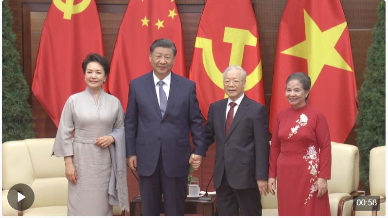 時(shí)政新聞眼丨時(shí)隔六年習(xí)近平再訪越南，承載哪些重要?dú)v史意義