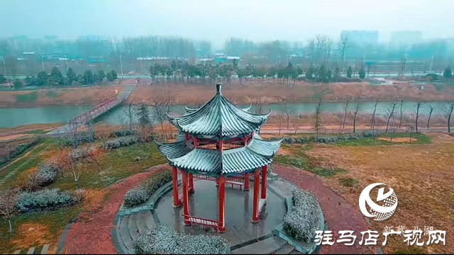 新蔡縣：&ldquo;五湖四帶&rdquo;披銀裝 雪中風(fēng)景美如畫