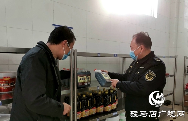 泌陽縣古城市場監(jiān)管所開展學校食堂食品安全專項檢查